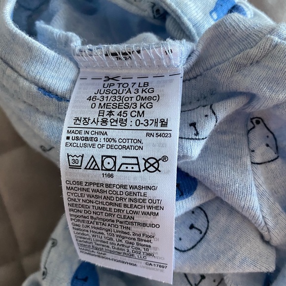 💥4/$20💥Gap Baby 100% Organic Cotton - 4 for $20 - Picture 5 of 5